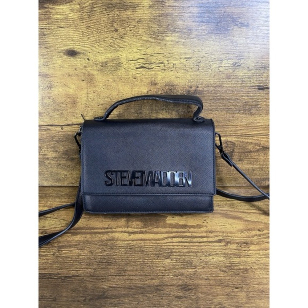 Steve Madden Purse Bevelyn Convertable Crossbody Bag Tan